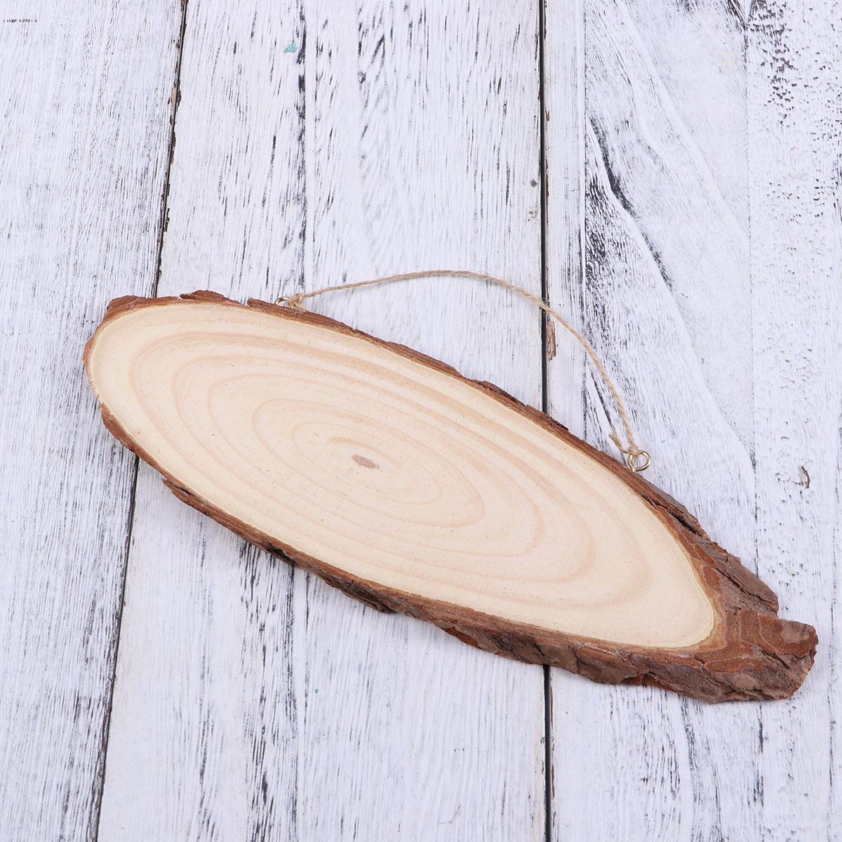 Wooden Slices 26x7x1cm Double  - Oud Wood Chip ulasan dan harga