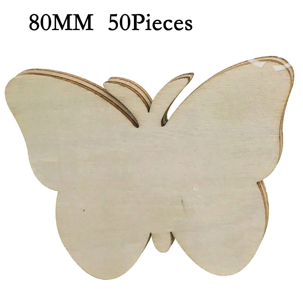 Wooden Decorations Unfinished  - Oud Wood Chip ulasan dan harga