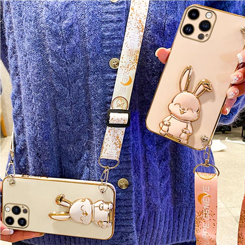 Rabbit Holder Lanyard Phone Ca - Fragance X ulasan dan harga