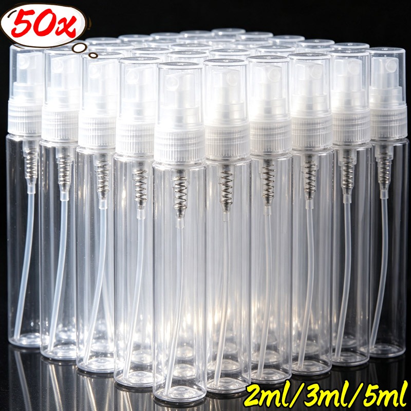 50/10x Mini Perfume Spray Bott - Perfume Travel Set ulasan dan harga