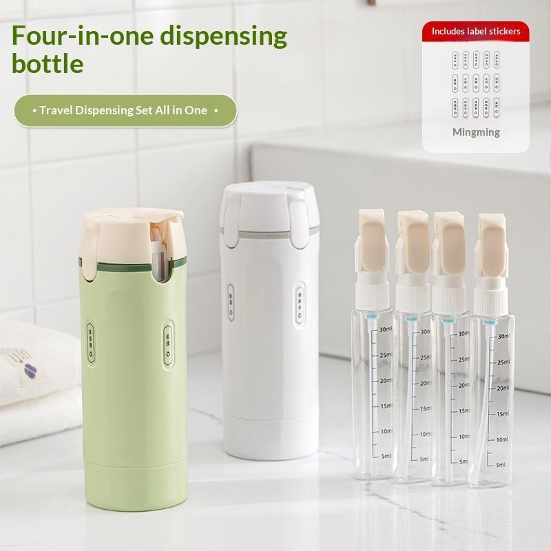 Leakproof 4 In 1 Refillable Tr - Perfume Travel Set ulasan dan harga