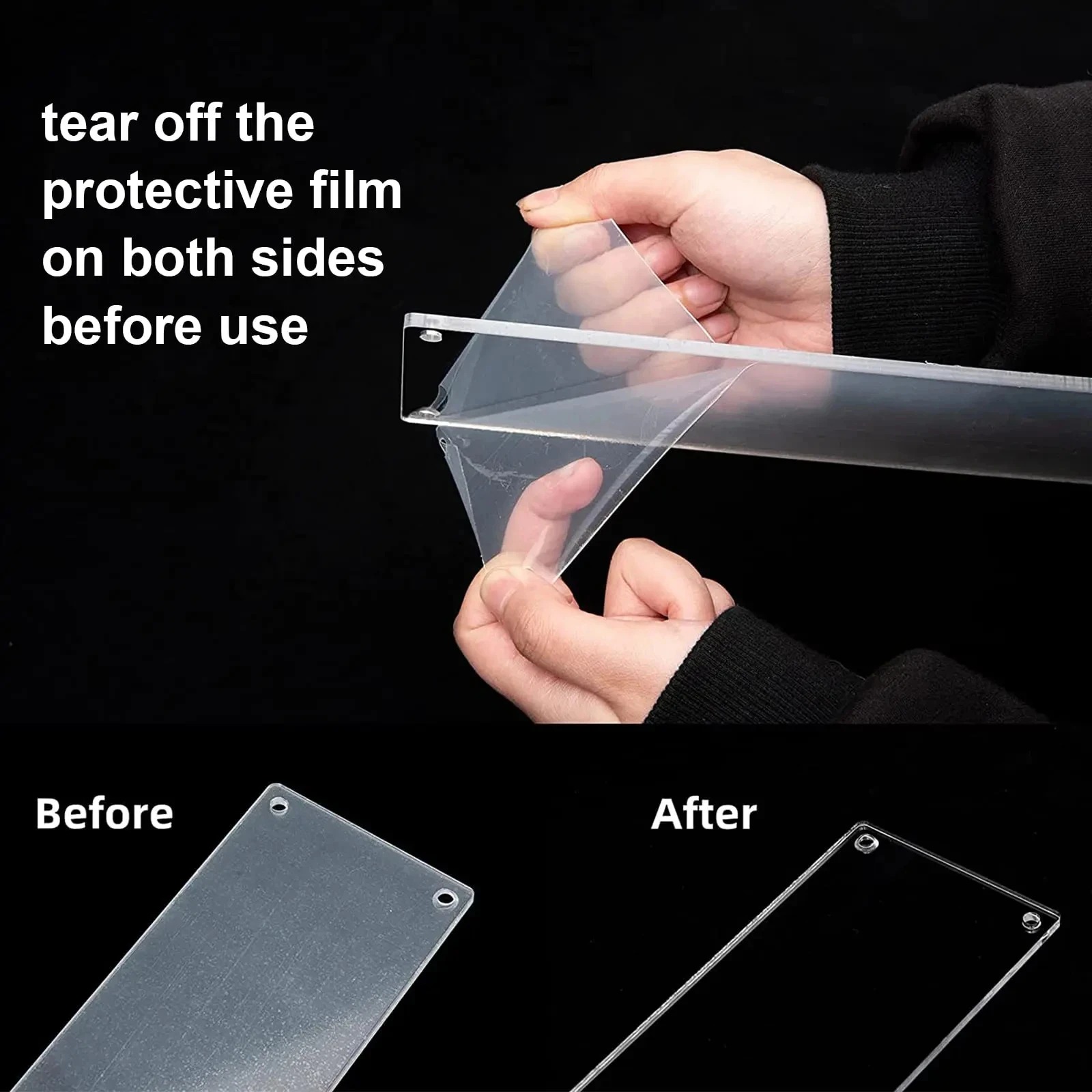 Vertical Acrylic Display Riser - Perfume Fragrance Holder ulasan dan harga