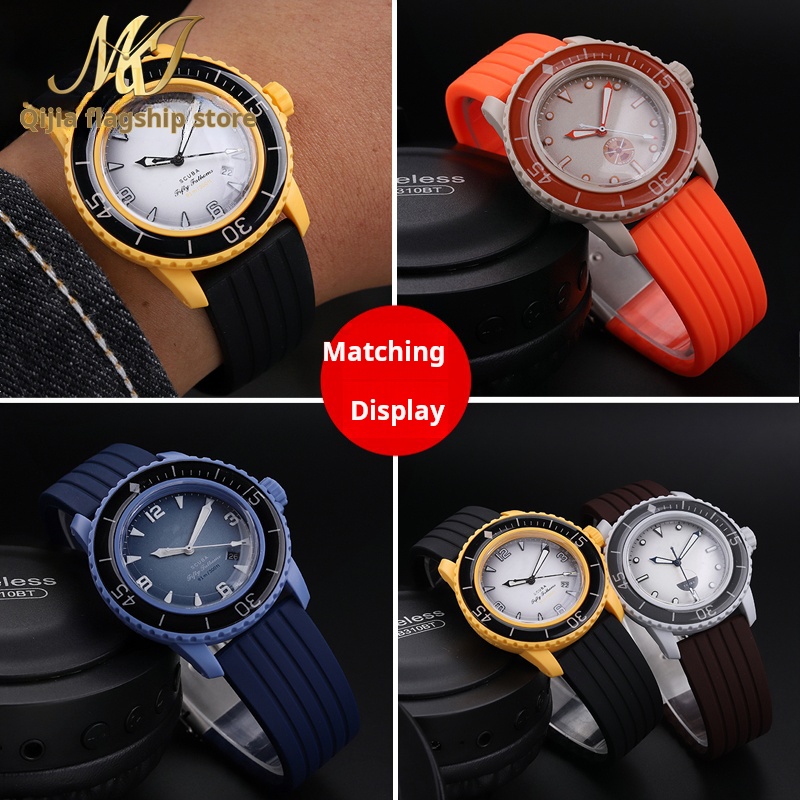 Silicone Watch strap For Swatc - Fragance X ulasan dan harga