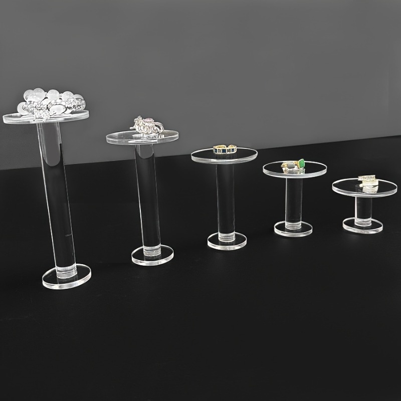 5pcs Transparent Acrylic Tiere - Perfume Fragrance Holder ulasan dan harga